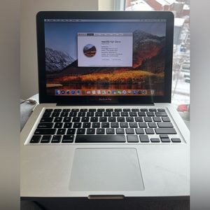 MacBook Pro laptop 13-inch Early 2011 with High Sierra
